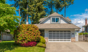 Self-employed homebuyer reviewing bank statements for mortgage approval